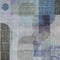 Homeroots 5' X 8' Blue Gray And Charcoal Abstract Washable Indoor Outdoor Area Rug 604373 - alternate 4