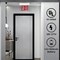 Beyond Led Technology Exit Sign, PC + Aluminum, 12.13" W, Bronze JELCEX1RC - alternate 2