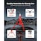 Vevor VEVOR V Head Pipe Stand 1/8-12 inch Capacity 24"-42" Adjustable Height 2500 lbs 1107B V-Head - alternate 5