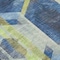 Homeroots 5' X 8' Navy Blue Gold And Silver Geometric Washable Indoor Outdoor Area Rug 618752 - alternate 7