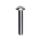 Auveco 12-24 x 1in Slotted Round Head Machine Screw Zinc, 100PK 2548 - alternate 1
