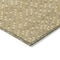 Homeroots 8' X 10' Gold Gray And Ivory Polka Dot Washable Indoor Outdoor Area Rug 599043 - alternate 6