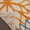 Homeroots 5' Green Orange and Red Indoor Outdoor Area Rug 521645 - alternate 3