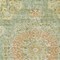 Homeroots 10' X 14' Artichoke Green Floral Medallion Washable Indoor Outdoor Area Rug 607835 - alternate 2