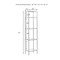 Crosley Aimee Narrow Etagere Bookcase CF6114-BZ - alternate 4