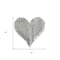 Homeroots 18" Whitewash Reclaimed Wood Heart Wall Decor 384905 - alternate 2