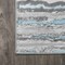Jonathan Y Batten Modern Stripe Gray/Turquoise 3 ft. x 5 ft. Area Rug SOR204A-3 - alternate 4