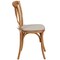 Flash Furniture HERCULES Series Oak Cross Back Chair with Cushion, PK2 2-XU-X-OAK-NTC-GG - alternate 3