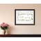 Homeroots Hello Spring Black Framed Print Wall Art 530058 - alternate 3
