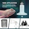 Simple Deluxe 150W Reptiles Ceramic Heat Lamp Suitable for E26 Base, 24H Heat Source, No Light Emitting Infrare, 2PK PTBULBINVISIBLE150LBLX2 - alternate 3