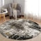 World Rug Gallery Adare Contemporary Abstract Area Rug 8 ft Round Yellow 977YELLOW8RND - alternate 1