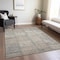 Homeroots 5' X 8' Beige Taupe And Brown Patchwork Washable Indoor Outdoor Area Rug 581570 - alternate 3
