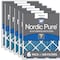 Nordic Pure 14x25x1 Pleated Air Filter, High Capacity, Electrostatically Charged Synthetic Media, MERV 7, 6 PK 14x25x1M7-6 - alternate 1