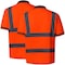 Protectx Short Sleeve T-Shirt, Class 2, Polyester, Orange, 3XL, 2 PK ST-POBK150SS1-OR-3XL-02 - alternate 3