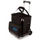 Picnic Time Family Of Brands NFL Carolina Panthers - Cellar 6-Bottle Wine Carrier & Cooler Tote with Trolley 660-85-179-054-2 - alternate 1