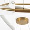 Jonathan Y Lisette 25" Contemporary Minimalist 360 Adjustable Silicone Rope Dimmable Integrated LED Chandelier,  JYL7140A - alternate 5