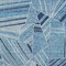 Homeroots 5' X 8' Blue And Teal Blue Geometric Washable Indoor Outdoor Area Rug 594768 - alternate 3