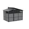 Sojag Rainier 8 x 11 ft. Aluminum Frame Storage Shed 500-9168747 - alternate 1