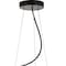 Jonathan Y Eugenio 24.5 in. Adjustable Metal LED Chandelier, Black/Brass Gold JYL6119A - alternate 4