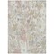 Homeroots 5' X 8' Ivory Beige And Linen Floral Washable Indoor Outdoor Area Rug 611193 - alternate 4