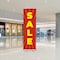 Showdown Displays 24 In  Economy Retractor Kit (No-Curl Hybrid Media) - Sale Red Burst 908050-001 - alternate 2