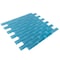 Apollo Tile Cerulean Blue 11.9 in x 11.9 in Glass Glossy Floor and Wall Mosaic Tile 4.92 sqft/case, 5PK APLBR88143A - alternate 5