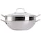 Martha Stewart Castelle 12 Inch Stainless Steel Everyday Pan with Steamer and Lid 130028.03 - alternate 3