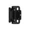 Amerock 3/8in 10mm Inset Self Closing Partial Wrap Matte Black Cabinet Hinge, 1 Pair BPR7565FB - alternate 1