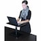 Victor Technology Laptop Stand, Black, 15-3/4in H x 13in L DC230B - alternate 4