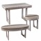 Homeroots 45" Brown Writing Desk 402054 - alternate 1