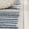 Jonathan Y Khalil Modern Berber Stripe Cream/Navy 3 ft. x 5 ft. Area Rug MOH207E-3 - alternate 3