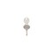 Master Lock Key Tag Plastic White Round White, 20PK 7116D - alternate 1