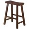 Homelegance Saddleback 24in Stool, Cherry 5302C-24 - alternate 1