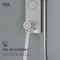 Vigo 58 in. H x 4 in. W 4-Jet Shower Panel System with Round Head, Tub Filler & Hand Shower Wand VG08020ST - alternate 3
