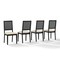 Crosley Greer 4-Piece Dining Chair Set KF20035BK-CR - alternate 1