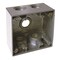 Bell Gray 2-Gang Weatherproof Deep Box with Five 3/4 in. Threaded Outlets 5388-0 - alternate 2