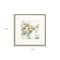 Homeroots Set Of Four Modern Abstract Floral Gold Framed Wall Art, 4PK 416789 - alternate 4