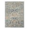 Homeroots 5' X 7' Blue and Orange Floral Medallion Stain Resistant Indoor Outdoor Area Rug 531513 - alternate 2