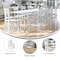 Flash Furniture Traditional Kids Chiavari Chair, White Back, 12 W 12" L 24.75 H LE-L-7K-WH-GG - alternate 7