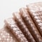 Homeroots Taupe Striped Single Shower Curtain 484055 - alternate 3