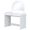 Homeroots 39" White Wood Lighted Mirrored Dresser 691711 - alternate 5
