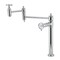 Kingston Brass Deck Mount Pot Filler Faucet with Knurled Handle, Polished Chrome KS3701RKZ - alternate 1