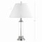 Jonathan Y Astor 29" Glass LED Table Lamp, Clear/Chrome, 2PK JYL4014A-SET2 - alternate 5