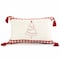 Homeroots Set of Two Red And White Lumbar Christmas Cotton Throw Pillow Covers, 2PK 588351 - alternate 3