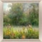 Homeroots Wildflowers and Woods Gold Framed Print Wall Art 525672 - alternate 1