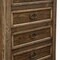 Homeroots 32" Brown Solid Wood Five Drawer Chest 524608 - alternate 2