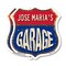 Signmission Jose Maria's Garage, 12 inch X 12 inch, Aluminum Metal Sign, 2PK SHI-A-2PACK-12-383-JOSE MARIA - alternate 1