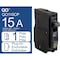 Square D Miniature Circuit Breaker, QO Series, 15A, 1 Pole, 120/240V AC, 10kA at 120/240V AC QO115CP - alternate 3