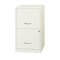 Space Solutions 14.25 in W 2 Drawer Vertical File Cabinet, Pearl White 22614 - alternate 5