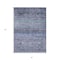 Homeroots 3' X 5' Blue Aqua And Charcoal Floral Washable Indoor Outdoor Area Rug 606182 - alternate 5